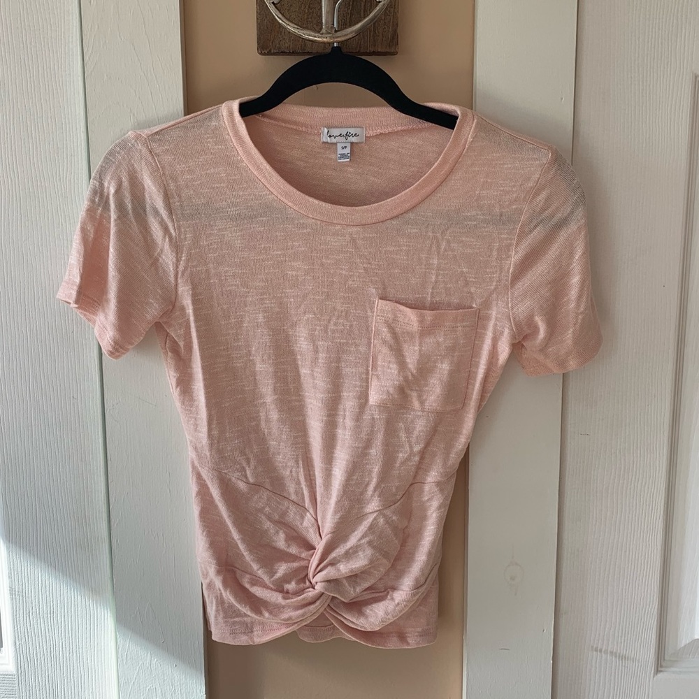 Pink Short Sleeved Tee